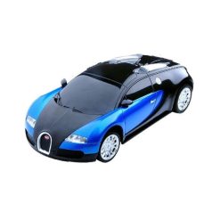   Távirányítós Bugatti Veyron játékautó kék-fekete színben