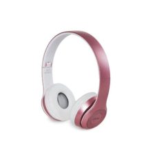   Bluetooth fejhallgató mikrofonnal ,rádio fm és SD kártya olvasóval ,ST3 pink