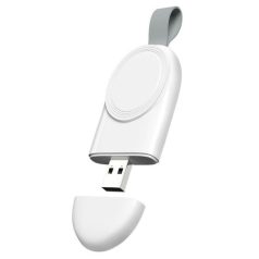   SilverHome USB Csatlakozású Hordozható Vezeték nélküli Apple Watch mágneses töltő - 2021-es verzió