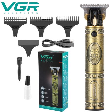 VGR Professzionális haj-, szakállvágó és trimmelő - V-085 - 3D mintával