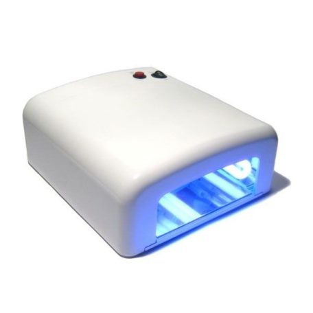 Silverhome 4 fénycsöves UV lámpa műkörömhöz / körömszárító - 36W - fehér