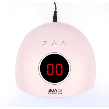 SUN X28 UV/LED műkörmös lámpa - rózsaszín