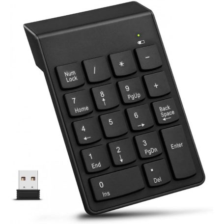 SilverHome Numerikus billentyűzet USB vevőegységgel