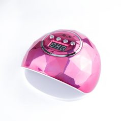 SilverHome F6 LED/UV műkörmös lámpa 86W - pink