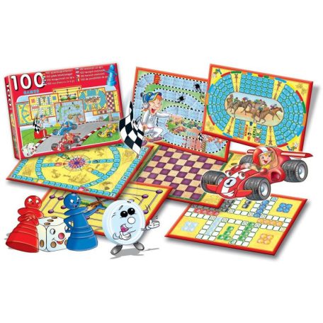 100 játék lehetőség egy dobozban társasjáték - 5 éves kortól