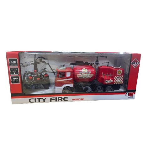 SilverHome City Fire Távirányítós Tűzoltókocsi