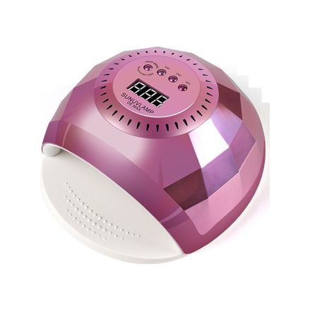 SilverHome D5 Max HYBRID 120W profi UV/LED műkörmös lámpa - pink