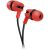 Fülhallgató, mikrofonnal, CANYON "SEP-4", piros