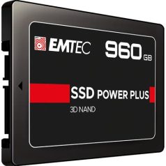   SSD (belső memória), 960GB, SATA 3, 500/520 MB/s, EMTEC "X150"