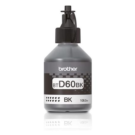 BTD60BK Tinta DCP-T310W, T510W, T710W, MFC-T810W, 910DW nyomtatókhoz, BROTHER, fekete, 6500 oldal