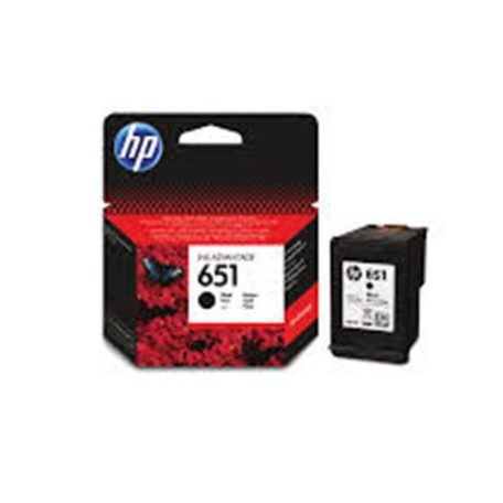C2P10AE Tintapatron Deskjet Ink Advantage 5575 nyomtatóhoz, HP 651, fekete, 600 oldal