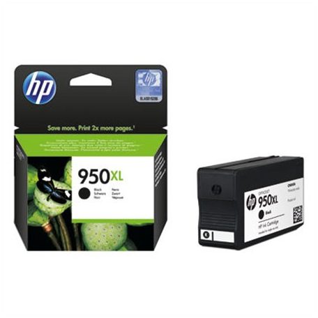 CN045AE Tintapatron OfficeJet Pro 8100 nyomtatóhoz, HP 950xl, fekete, 2,3k
