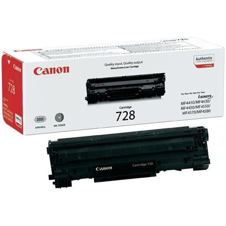 CRG-728 Lézertoner i-SENSYS MF4410, 4430, 4450 nyomtatókhoz, CANON, fekete, 2,1k