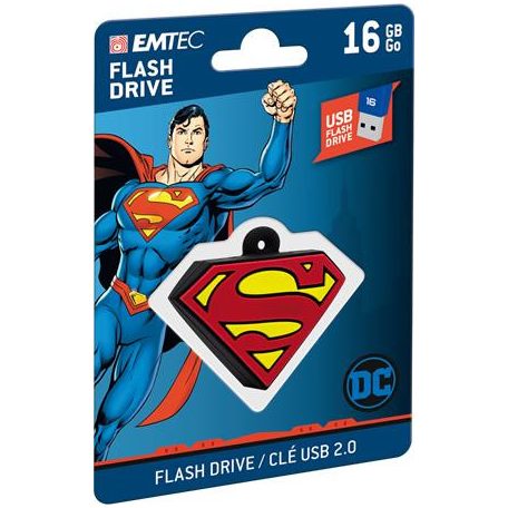 Pendrive, 16GB, USB 2.0, EMTEC "DC Superman"
