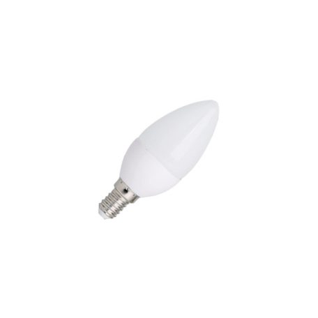 OPTONICA LED Gyertya izzó, E14, 4W, hideg fehér fény, 320Lm, 6000K - SP1457